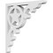 Ekena Millwork Austin Architectural Grade PVC Bracket, 5/8"W X 6"D X 6"H BKTP01X06X06AU - alternate 1
